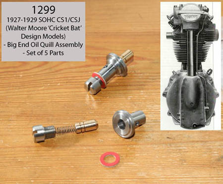 Walter Moore CS1 Quill Parts